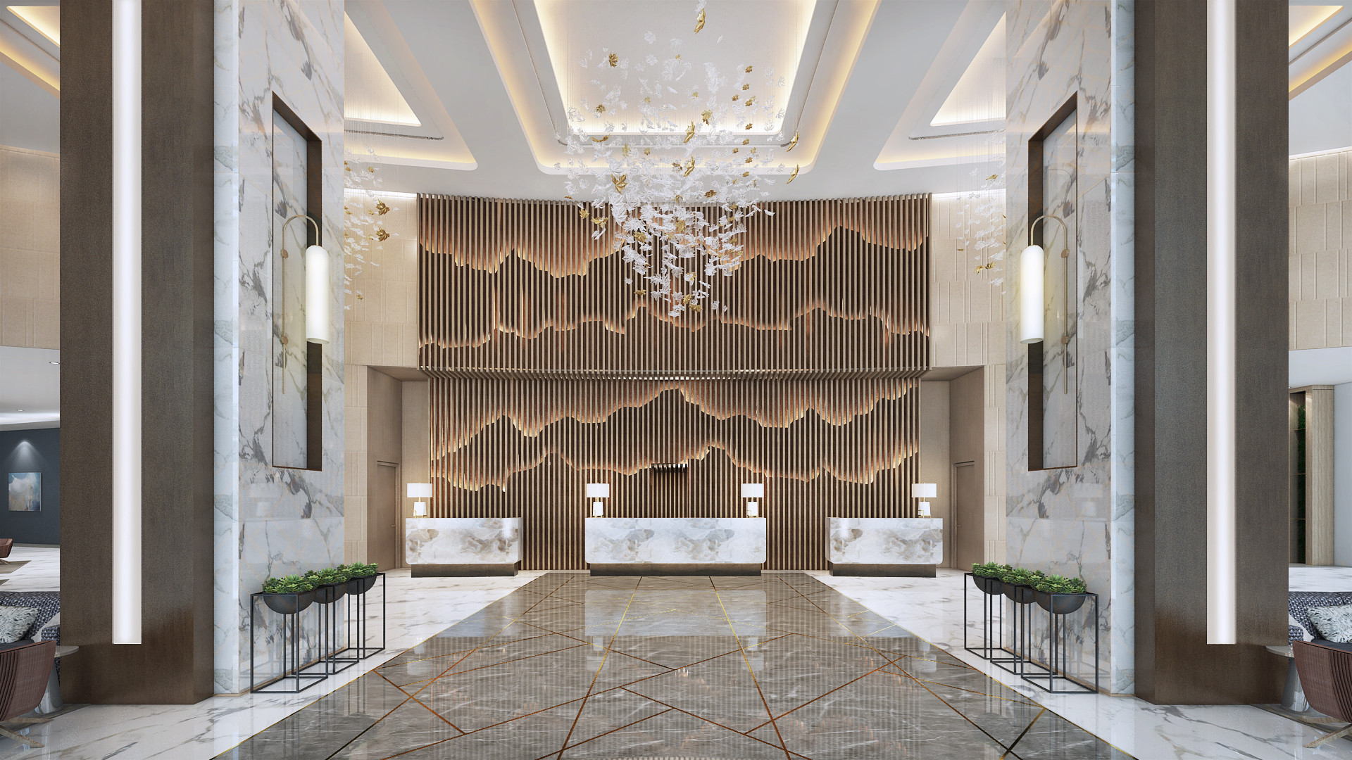 Private: Vincom Plaza & Vinpearl Hotel Imperia – Interiors